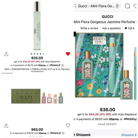 has anyone made a fake of the gucci 1 perfume
